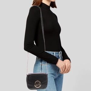 Michael Kors Fulton Black Crossbody Bag